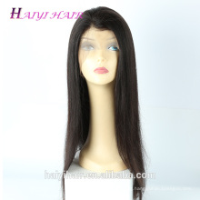 Cuticle Aligned Wholesale Free Shipping Brazilian Human Hair Baby Hair Glueless Wig Hair Full Lace Wig